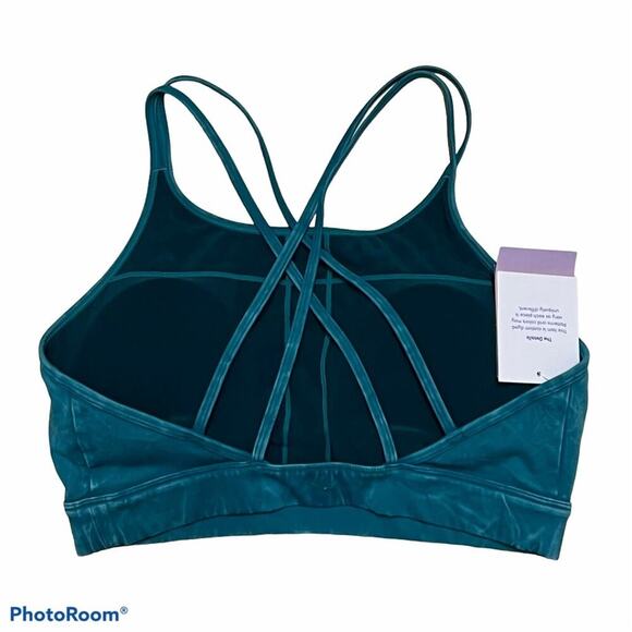 JoyLab High Neck Strappy Back Sports Bra NWT M - Picture 4 of 5
